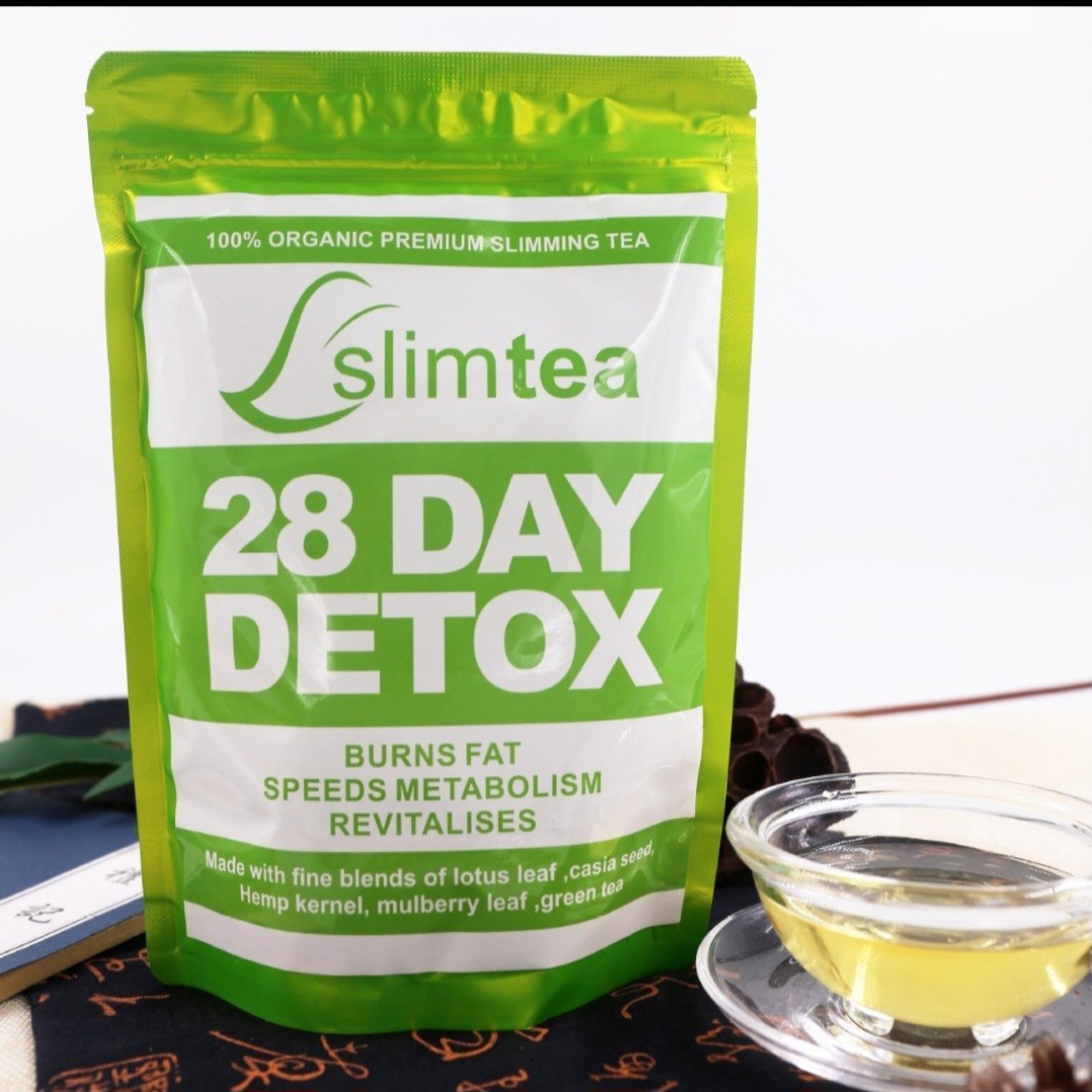 Slim Tea 28 Days Detox Cleanse Fast Weight Loss Detox Tea Beauty All Natural.