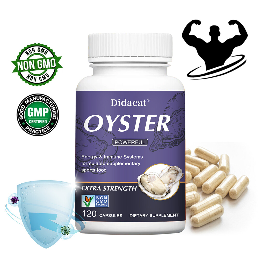 Men’s Vitality Supplement 1000mg Oyster Extract Mens Energy & Immune Support