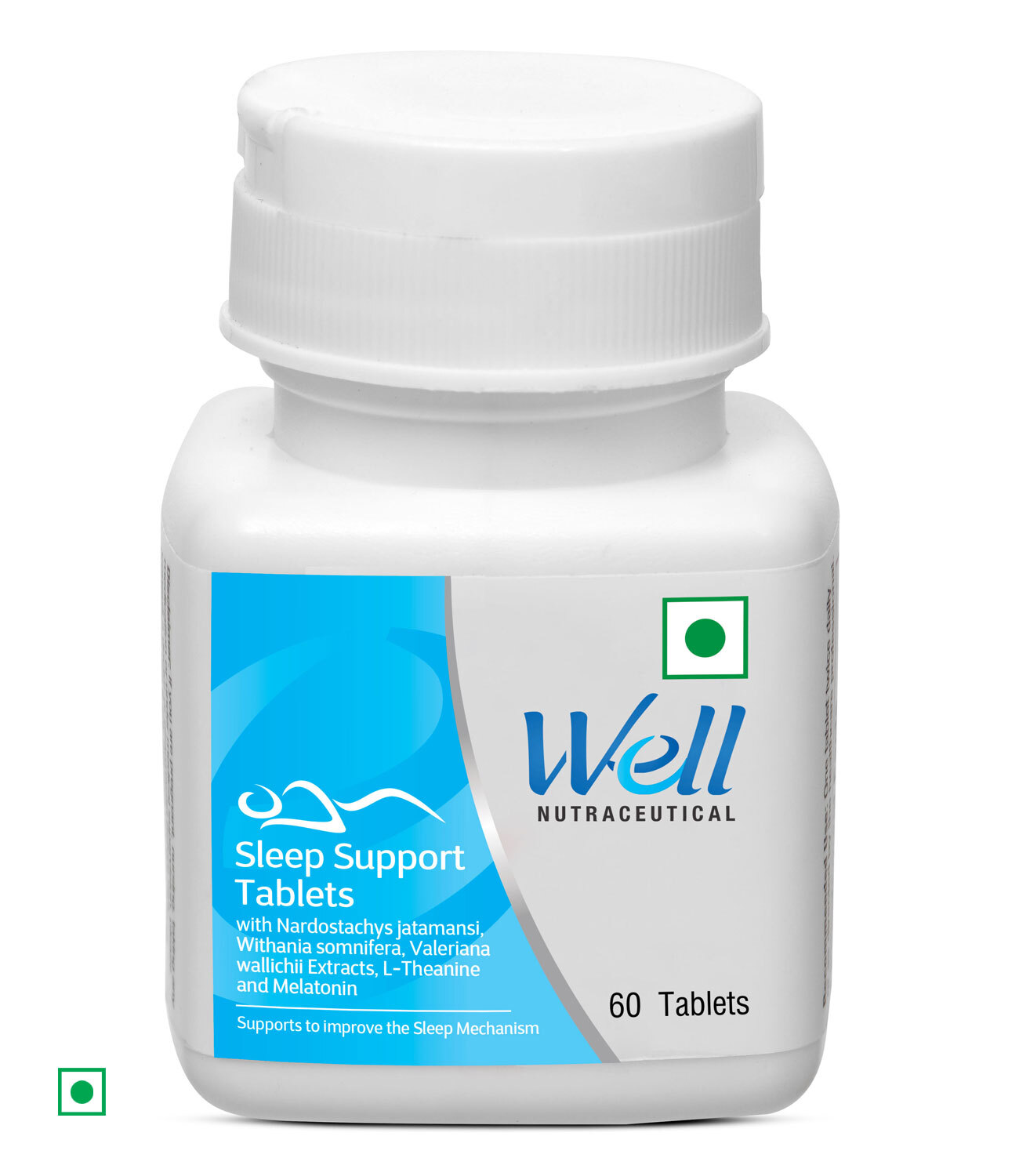 Ayurvedic Well Sleep Support Tablets For Healthy Sleep Cycle 60 Tablets