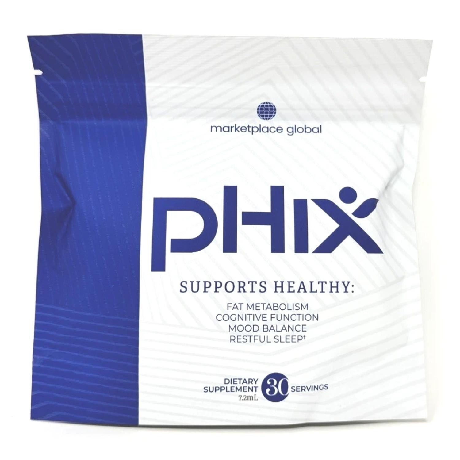Marketplace Global pHix Fat Burning 30 Snap Packs – New/Sealed! (Exp: 12/2027)