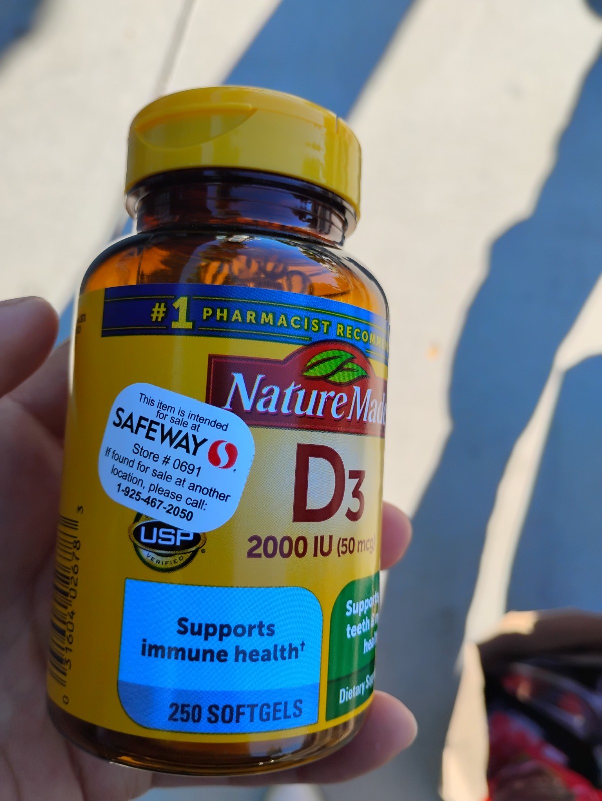 Nature Made D3 2000 IU Supplement s