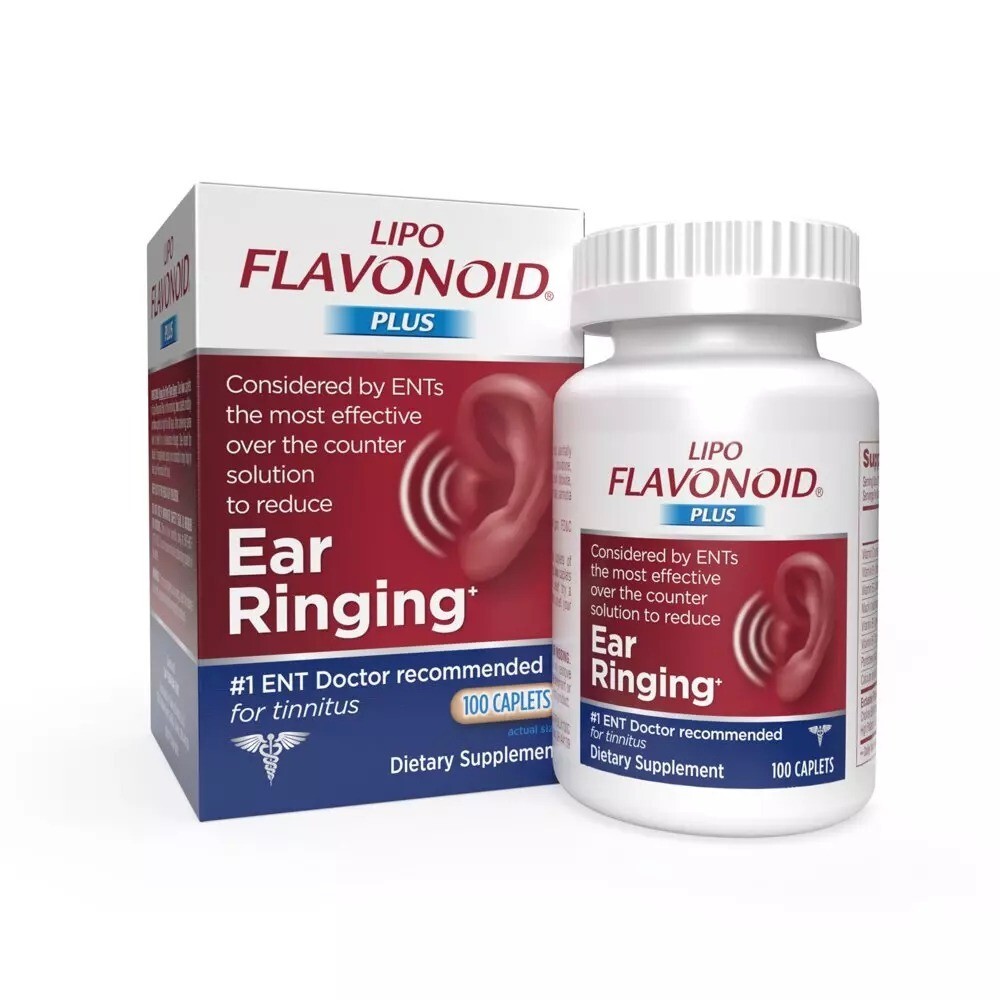 Lipo-Flavonoid plus Ear Health Supplement, 100 Caplets