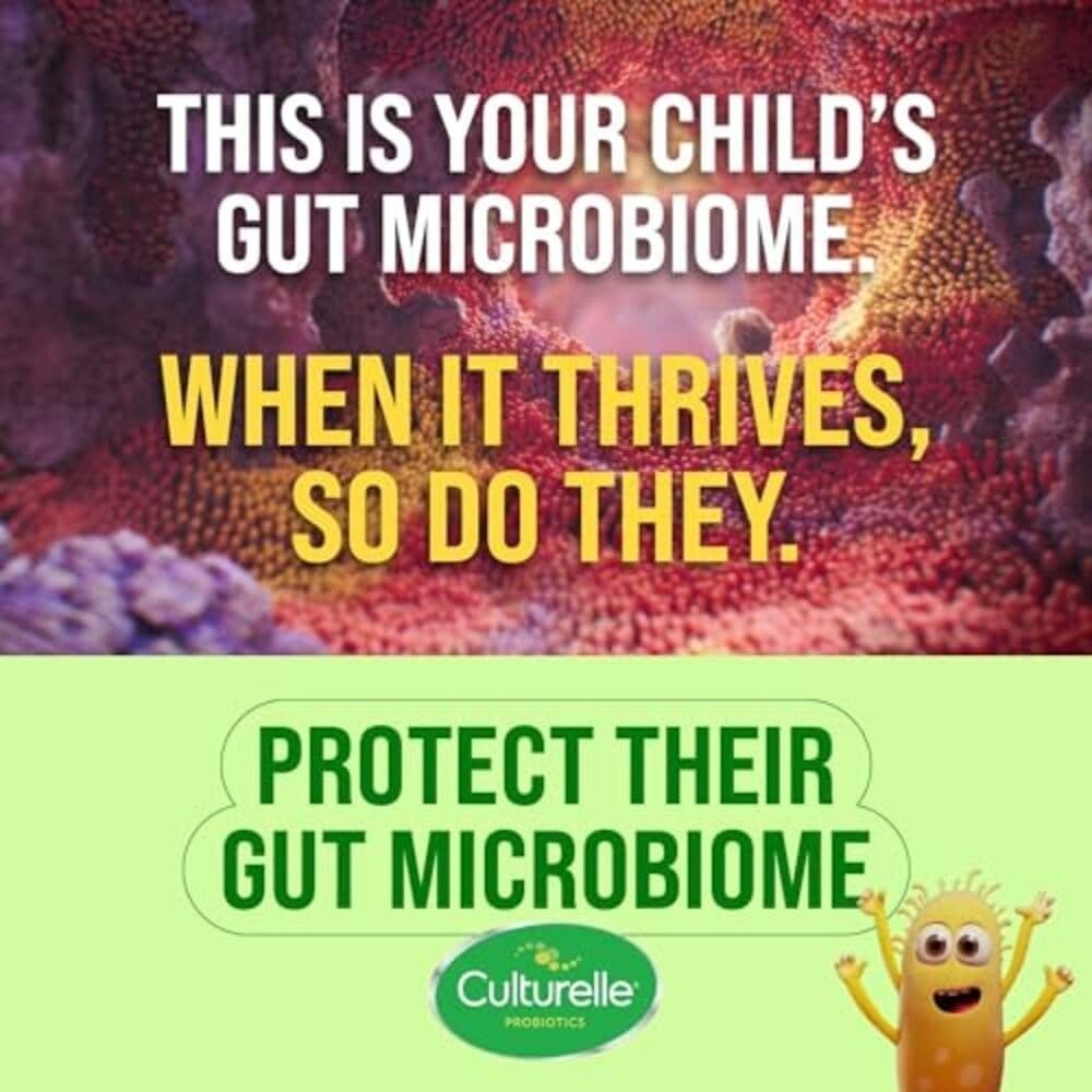 Culturelle Kids Daily Probiotic Supplement – Helps Support a Healthy Immune &…