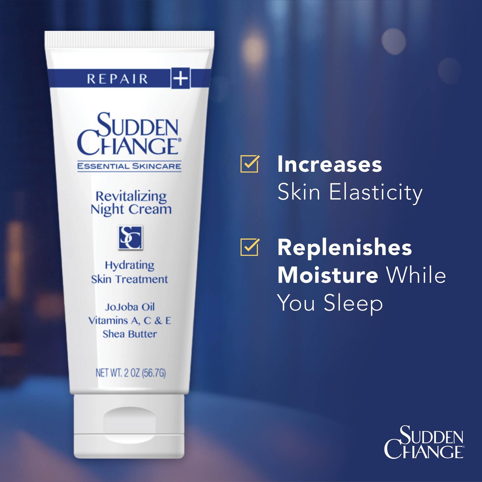 Sudden Change Revitalizing 2 Ounce (Pack of 1), Night Cream