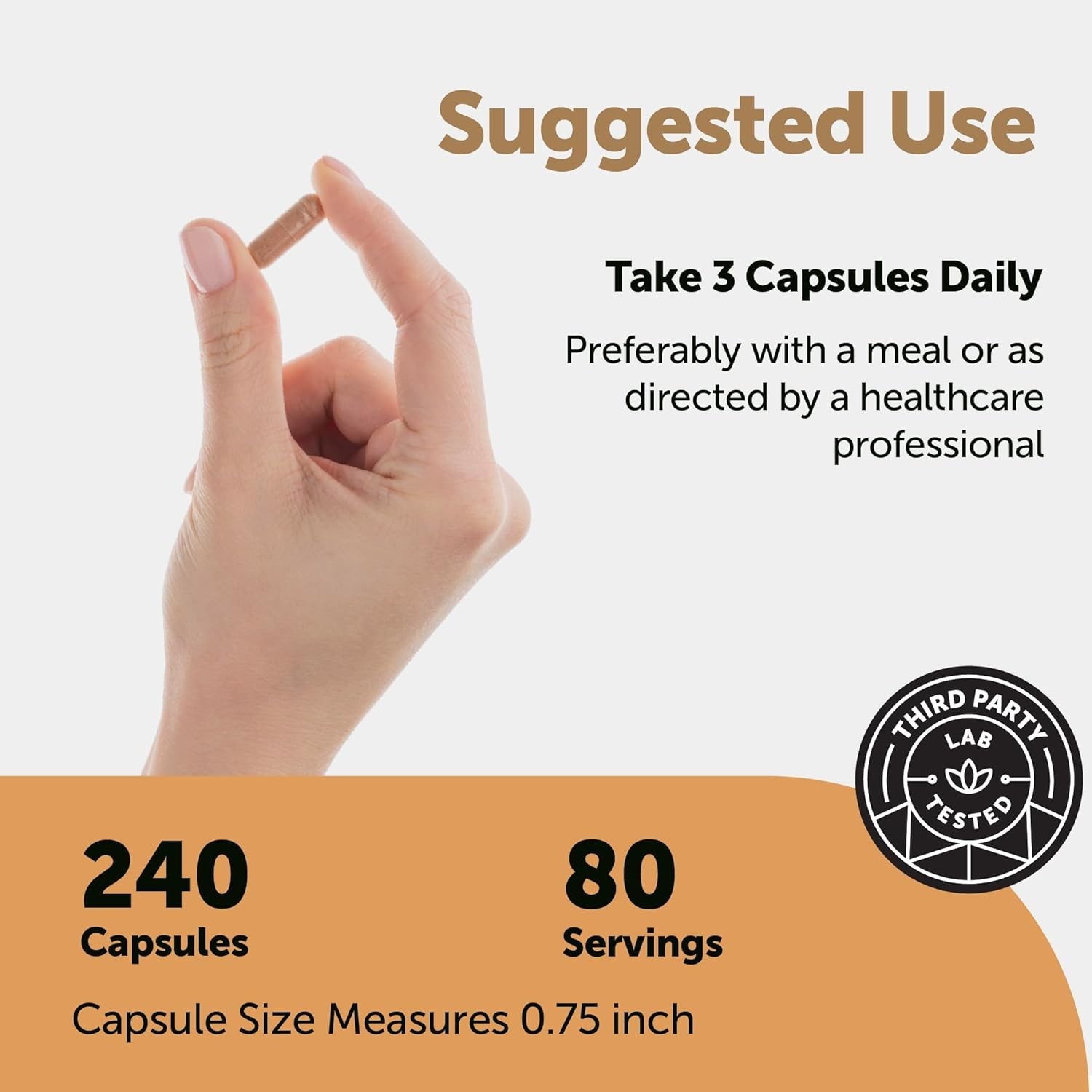 Nattokinase 10,000 FU per Serving (Natural Natto Extract), 240 Vegetarian Capsul