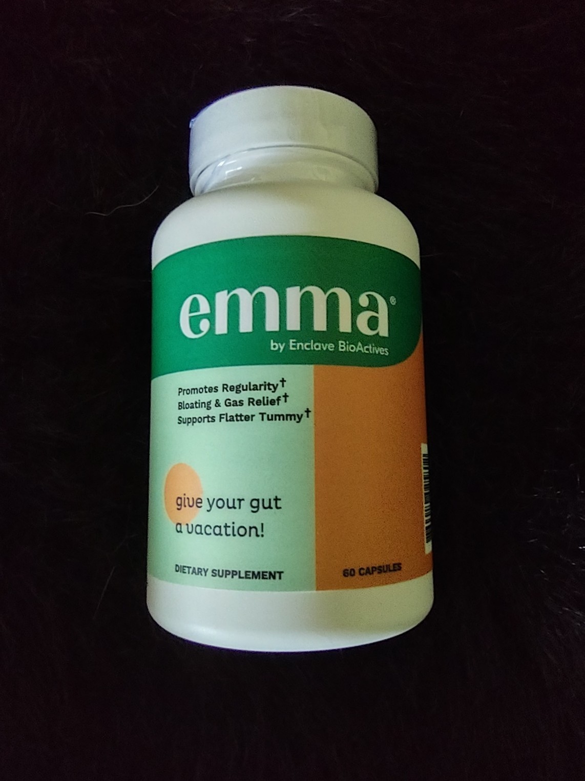 Emma Gut Health Supplement 60 Capsules for Bloating Relief & Leaky Gut ++
