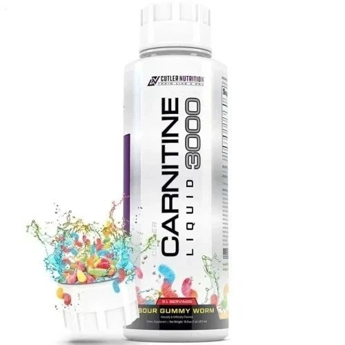 Nutrition Cutler Liquid Carnitine 3000 for Energy and Recovery Support Dietary