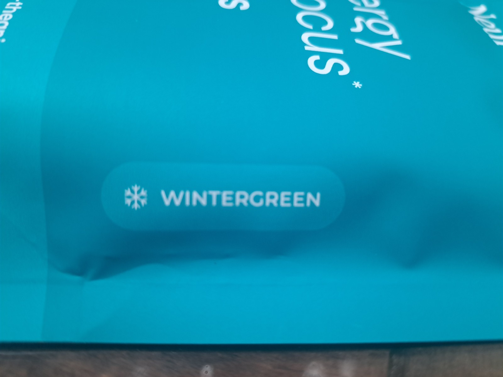 New Neuro Mints Energy and Focus 90 Pieces Wintergree Natural Caffeine Exp.8/27