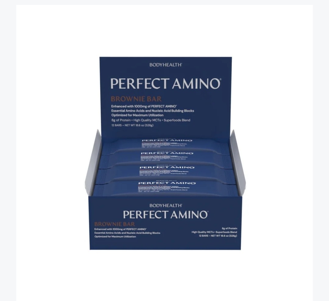 Body health Perfect Amino Bar Flavor Brownie 1 Box 12 Bars