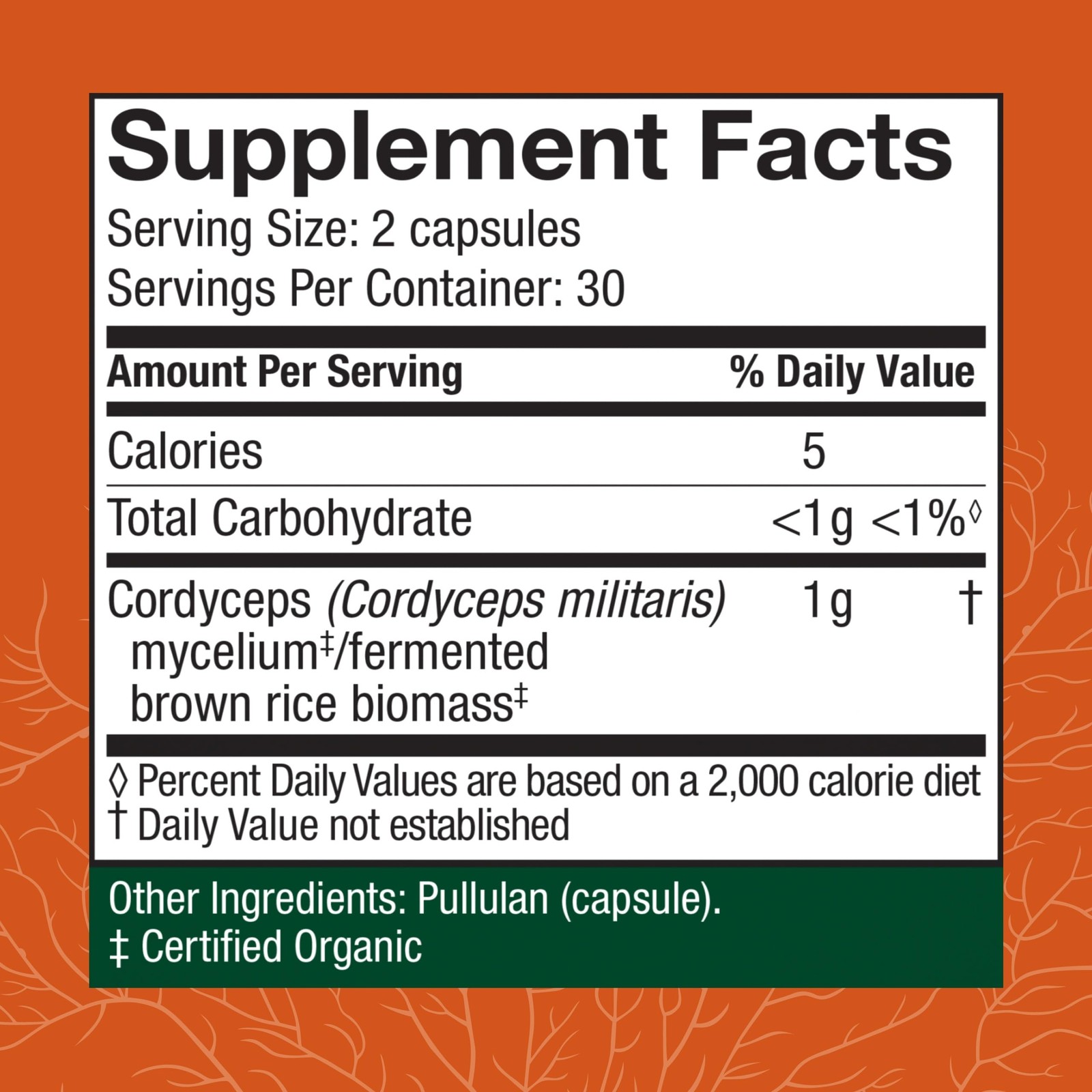 Host Defense Cordyceps Capsules – Immune & 60 Count (Pack of 1), Default