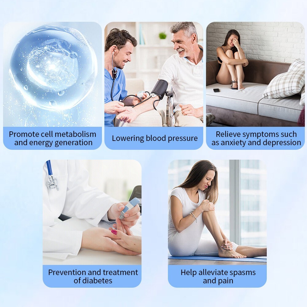 Magnesium Glycinate Chelated Magnesium Bisglycinate 1330mg 30/120 Vegan Capsules