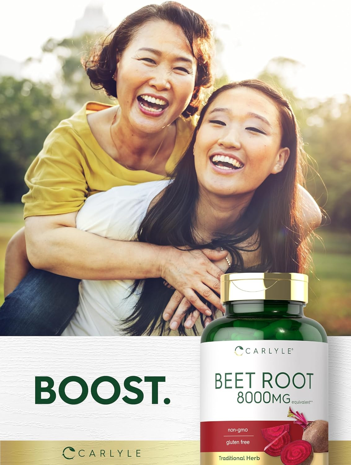 Beet Root Capsules | 8000 Mg | 120 Count | Non-Gmo and Gluten Free Supplement