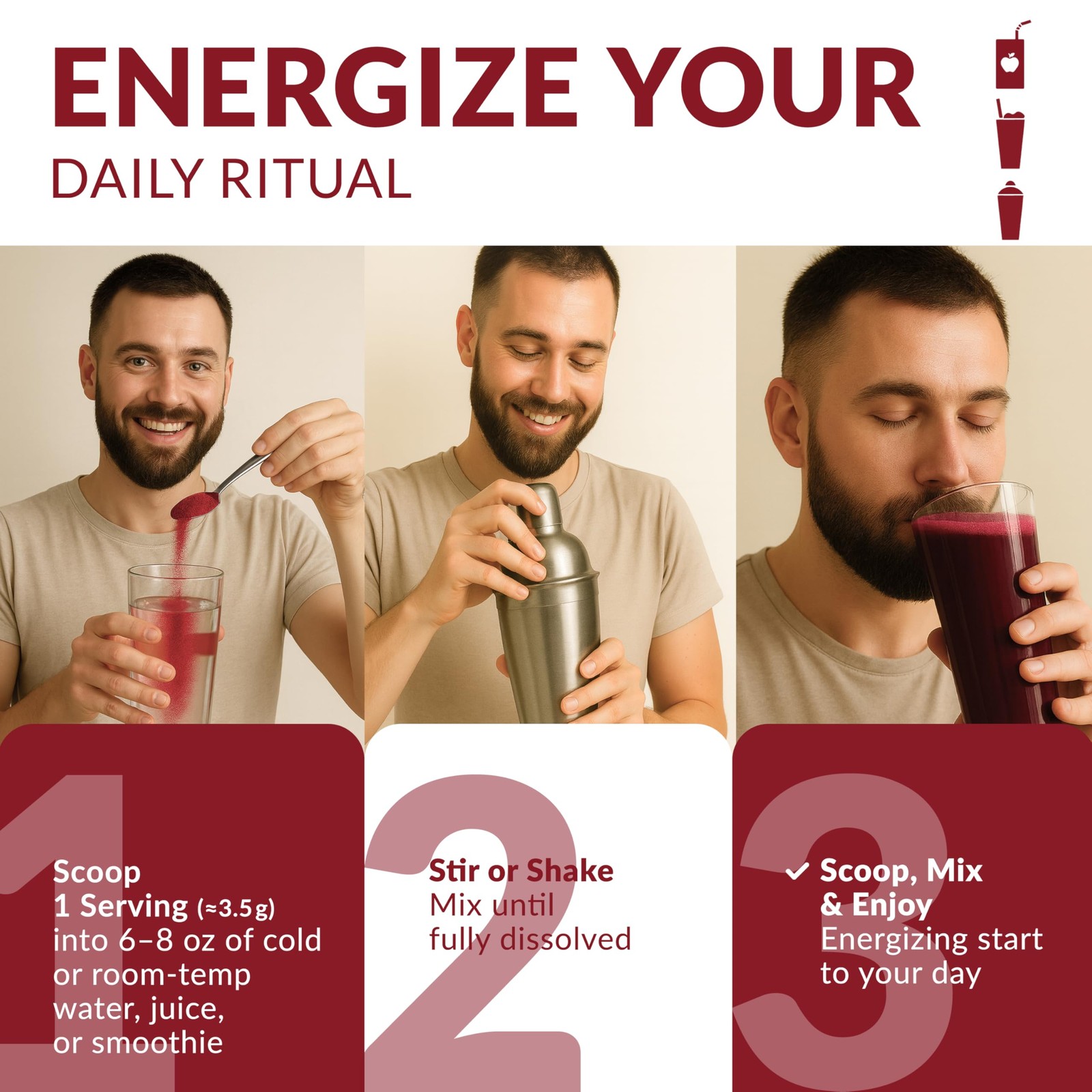 Beet Juice Powder Organic – Cold Pressed – 20:1 Concentrate – Concentrated Be.