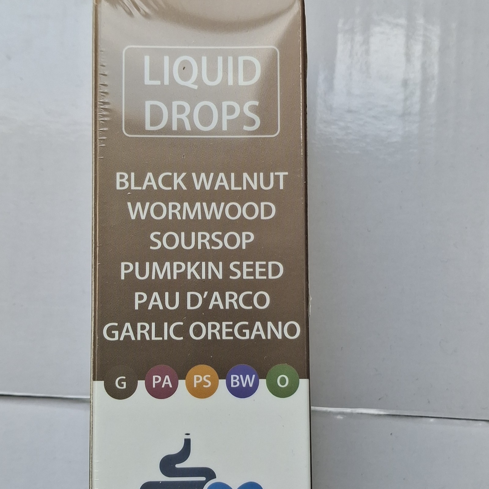 Digestive Support Herbal Drops Black Walnut Wormwood Oregano 2 fl oz