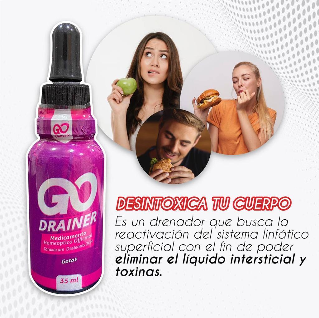 Go detox + Go Fiber + Go Drainer