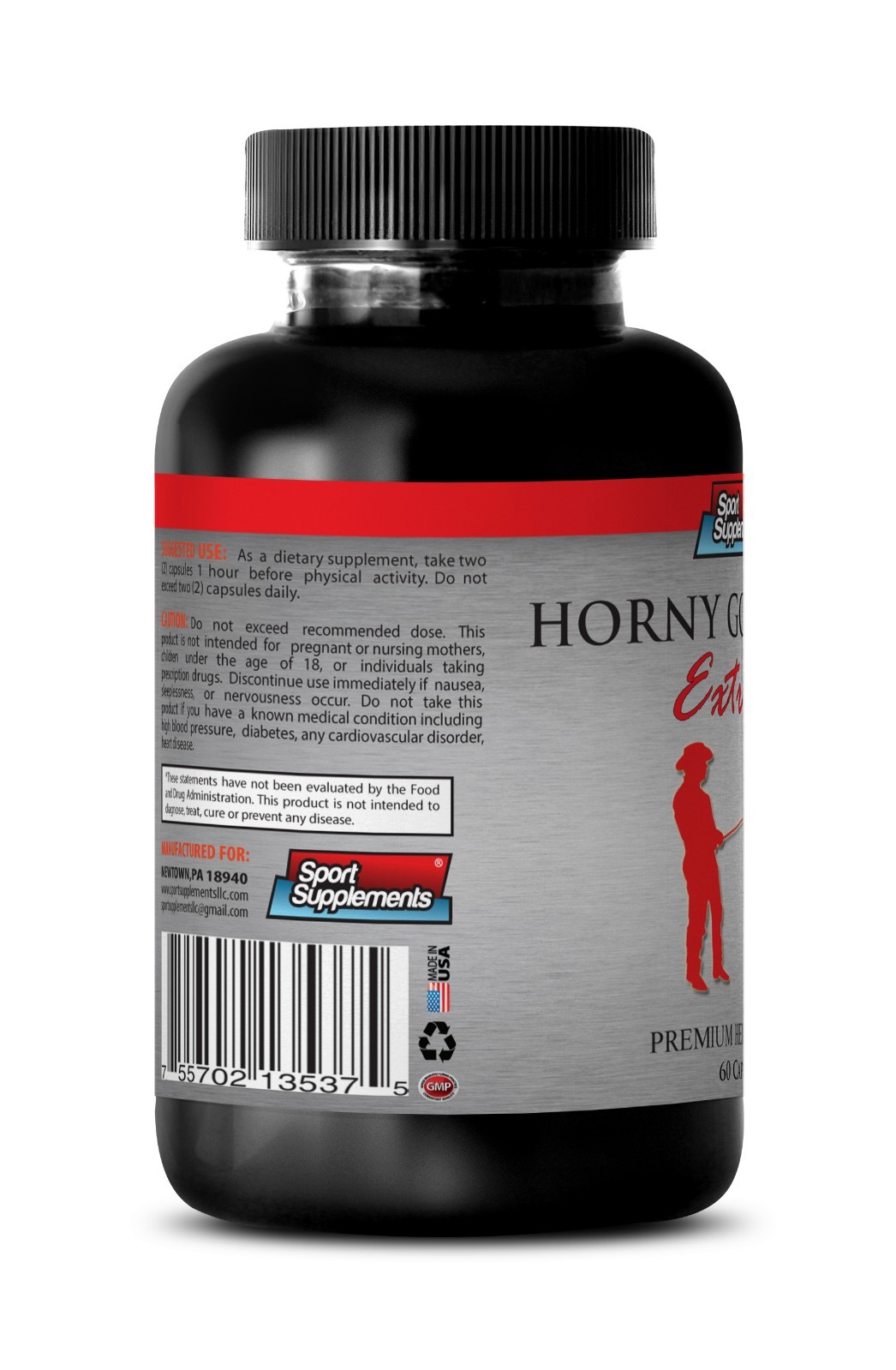 Male Stamina – Horny Goat Weed Extreme – Increases Fertility – Health Booster 1B