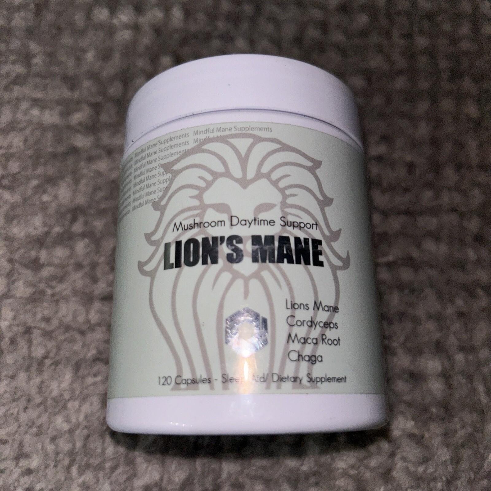 Mushroom Daytime Support Lions Mane 120 Capsules 09/2025