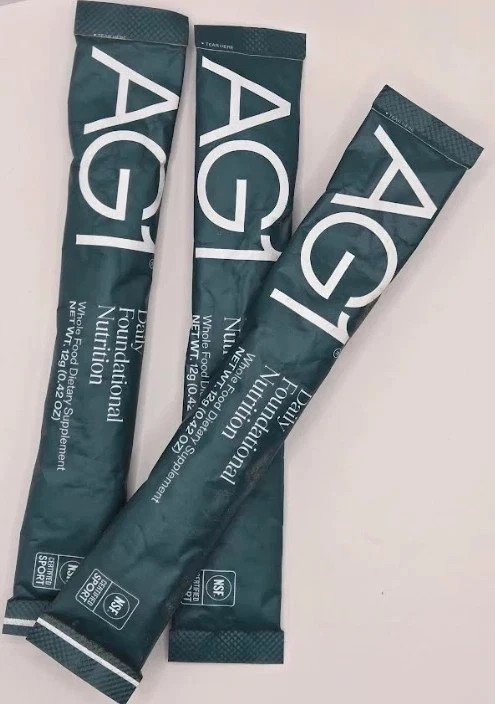 25 AG1 Athletic Greens Powder Travel Size Exp 5/26 FREE SHIPPING