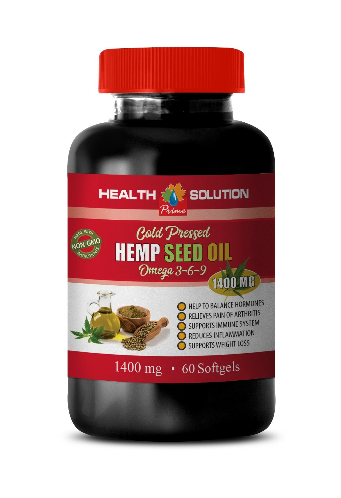 hemp oil for – ORGANIC HEMP SEED OIL 1400MG 1B- pain relief pills