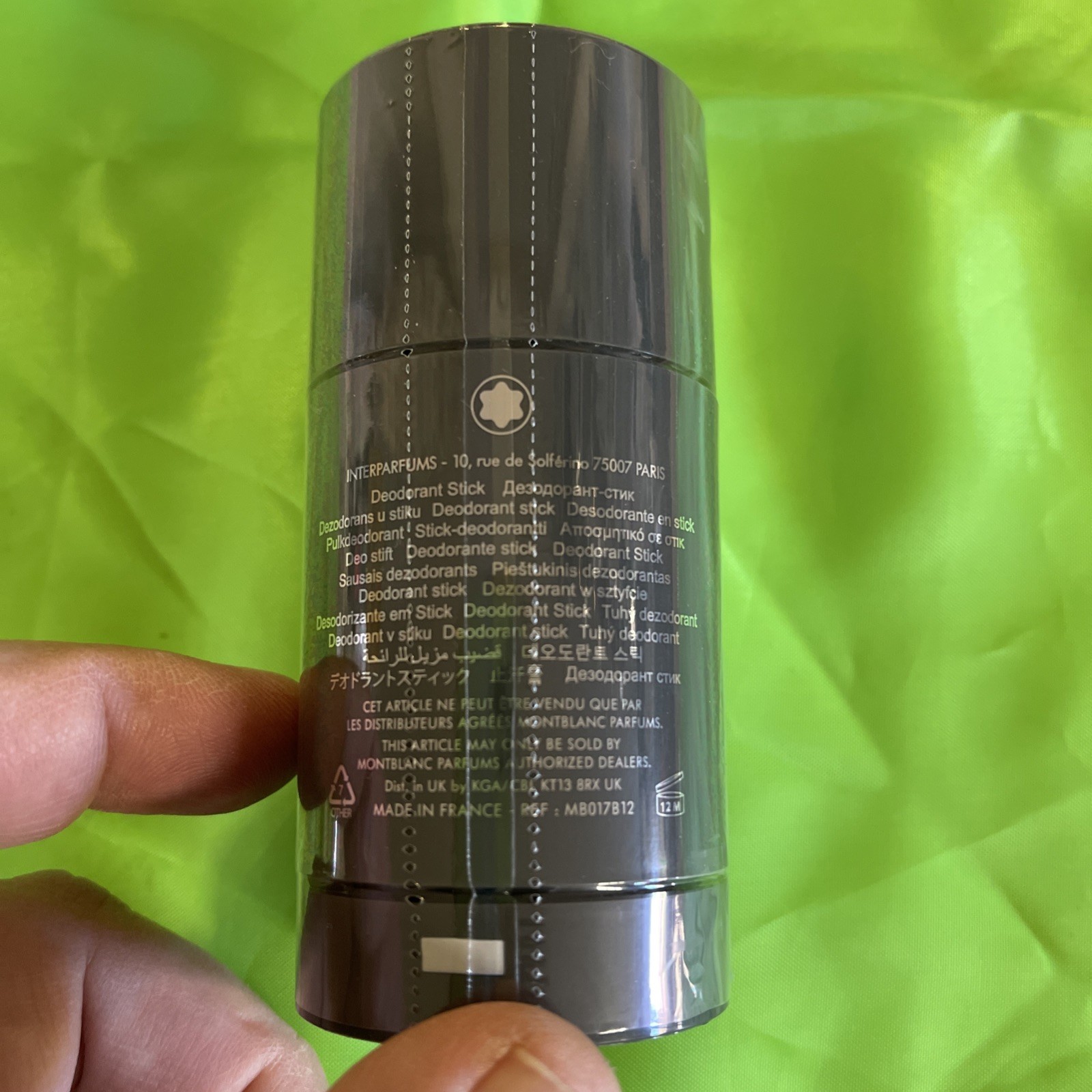 MONTBLANC – Explorer Deodorant Stick – Men’s Scented 2.5 Fl Oz (Pack of 1)