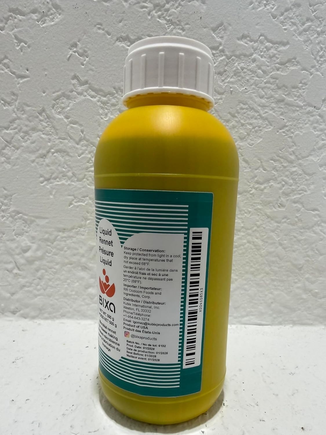 Versatile Liquid Microbial Rennet | Ideal for Home and Commercial Cheese Making