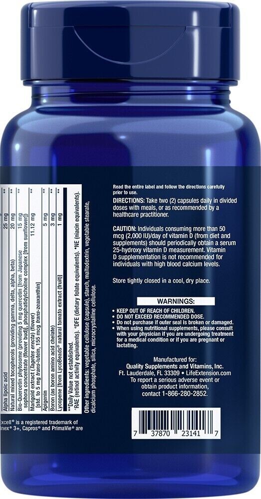 Two-Per-Day High Potency Multivitamin 120 capsules by Life Extension Get it FAST