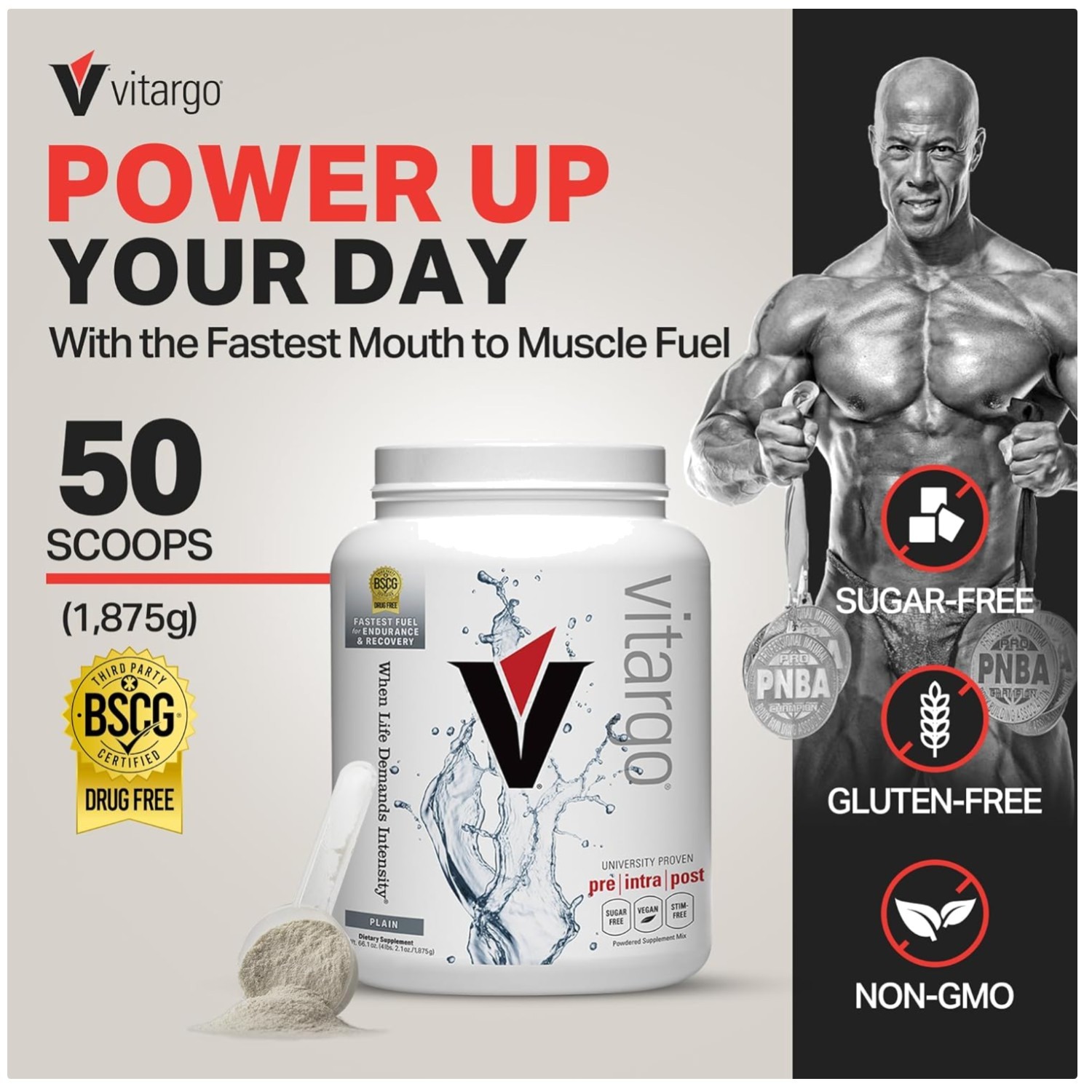Fast-Absorbing Carbohydrate Powder for Recovery