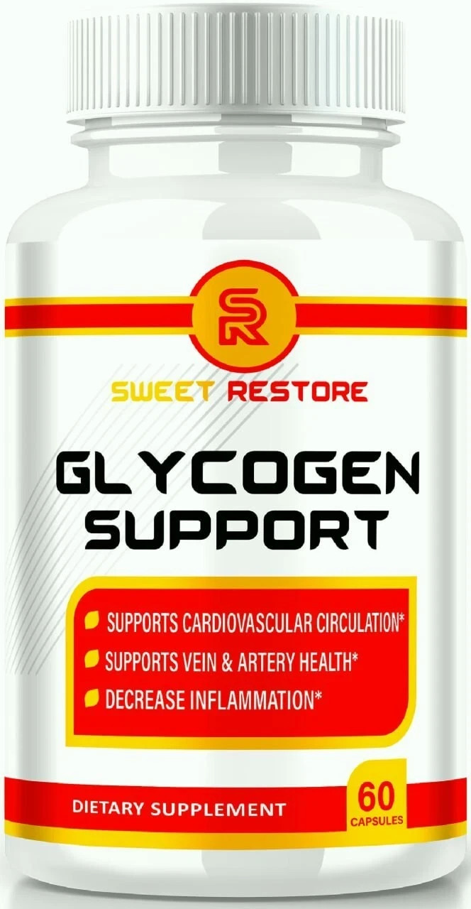 Sweet Restore Glycogen Support Pills to Regulate Blood Pressure & Sugar 60ct F/S