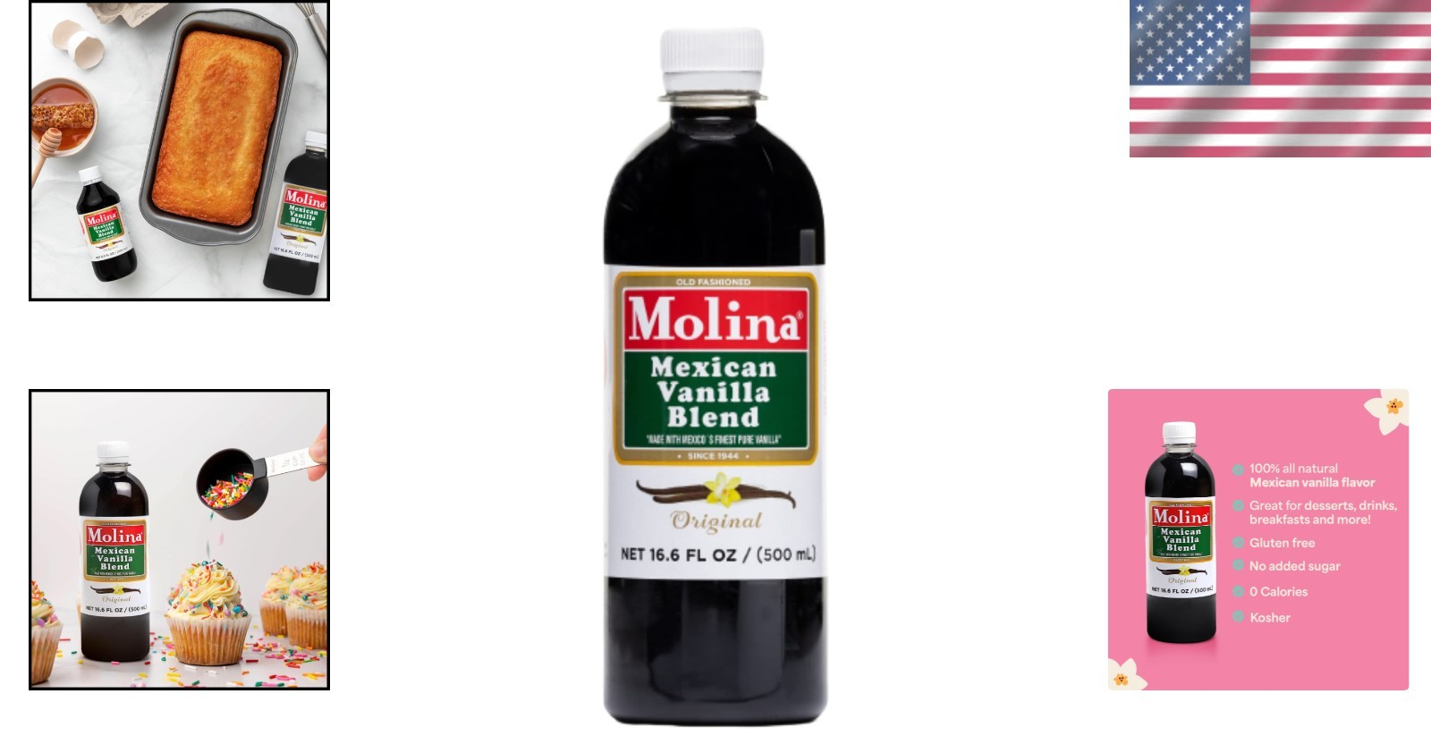 Versatile 16.6oz Mexican Vanilla Blend – Perfect for Desserts & Beverages