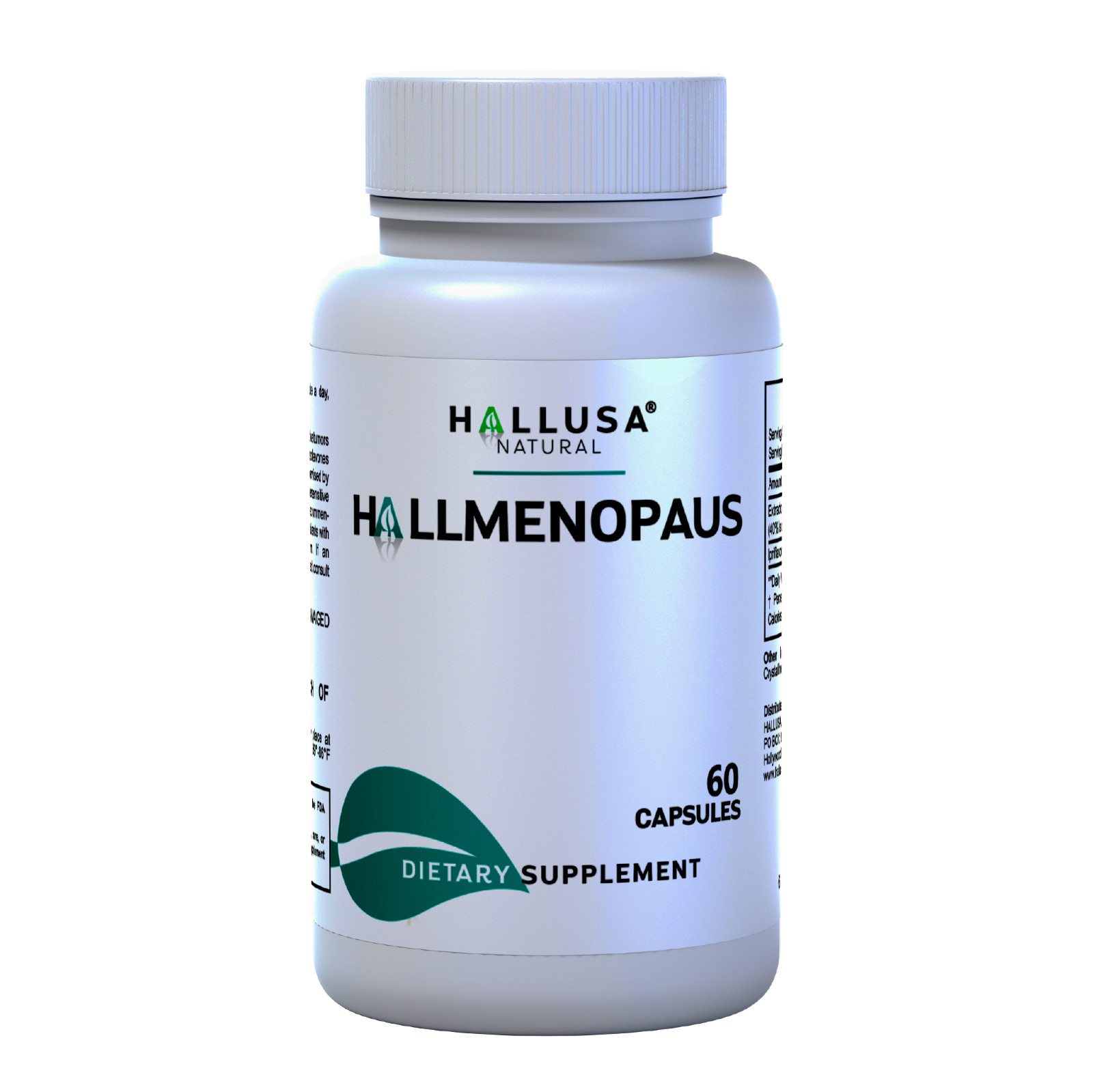 HallMenopaus – Estrogen Supplement for Women – Menopause Supplements – 60