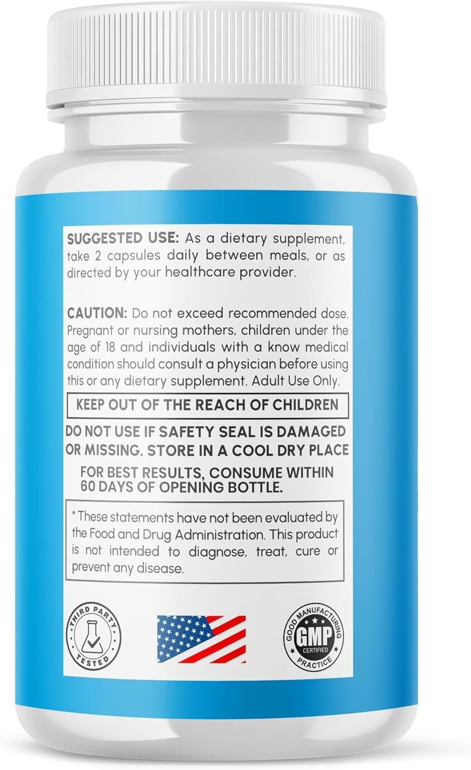 ProstaDefend Prostate Health Men Supplement Capsules Urinary 1 Pack 60Ct