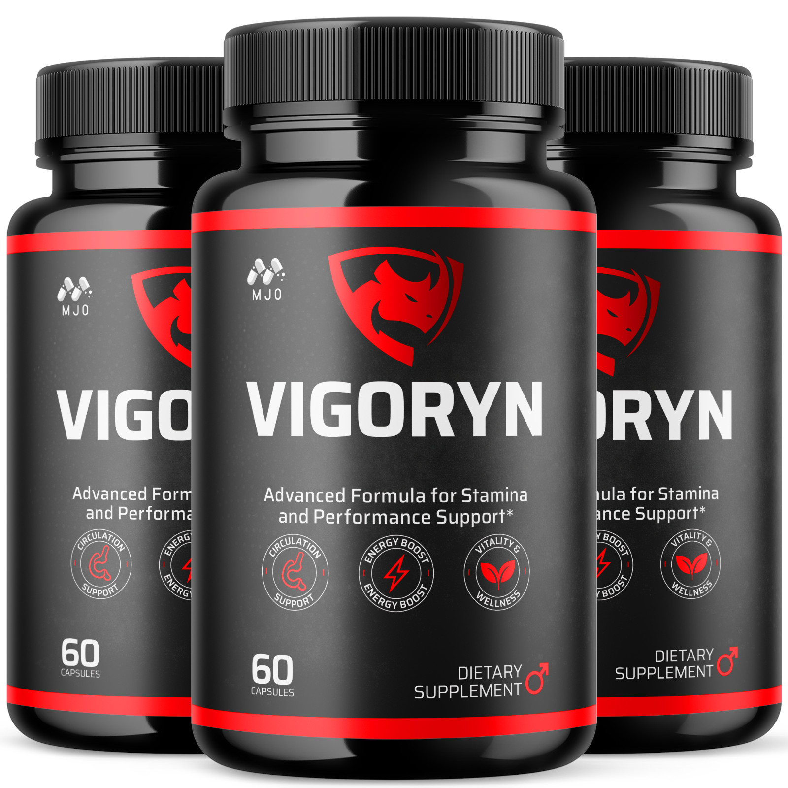 (3 Pack) Vigoryn Advanced Male Health Support Supplement Vigo Ryn 180 Capsules