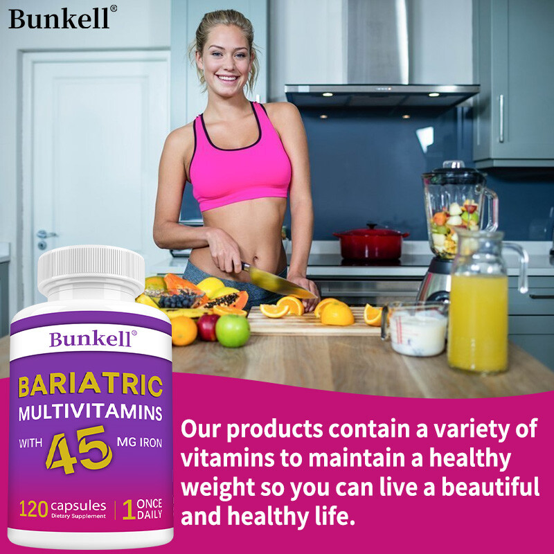 Multivitamins Bariatric Capsules With 45Mg Iron,Balance healthy Weight Levels