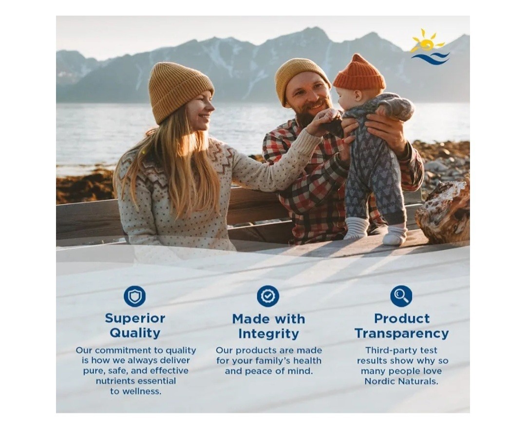 Nordic Naturals Ultimate Omega Lemon 1280mg Softgels – 120 Count NO BOX