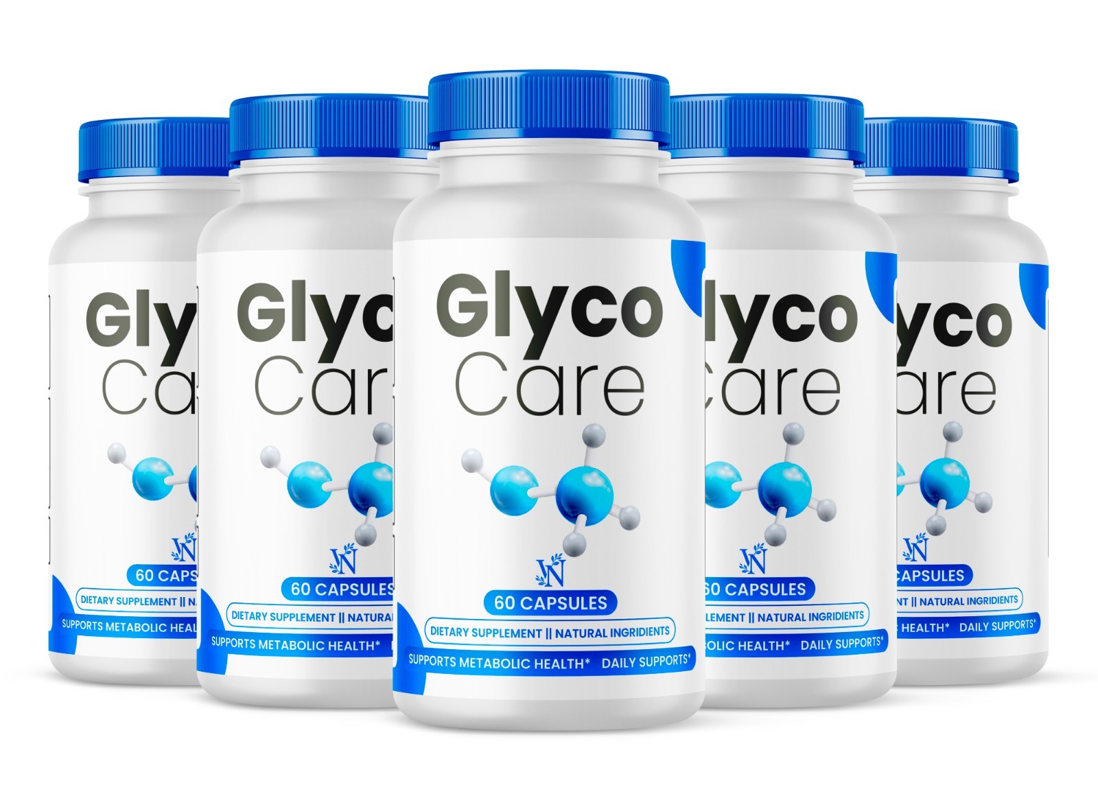 Glyco Care – Support for Blood Health and Weight Management 300 Capsules 5 Pack