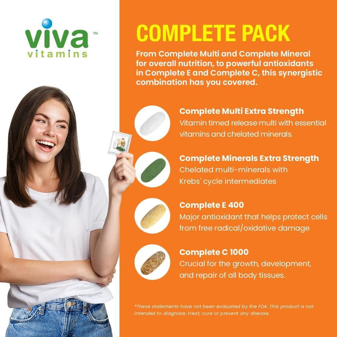Viva CSP Packs Complete Supplement Program 30 Packs Extra Strength Complete E&C