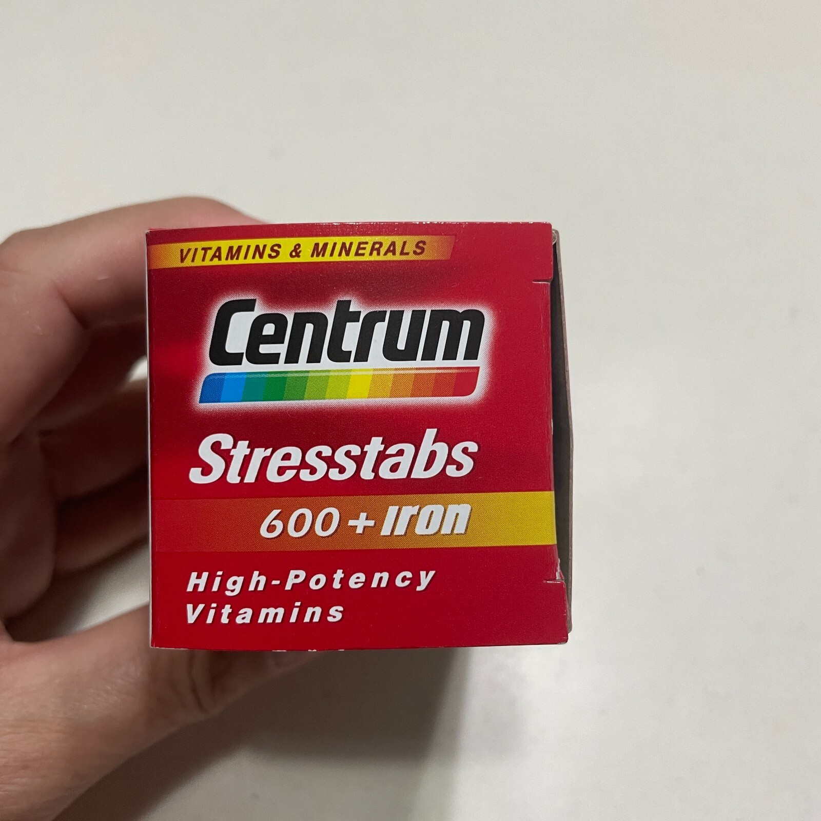5x 60 Tablet Stresstabs 600 Vitamin Iron Minerals High Relieve Stress Zinc