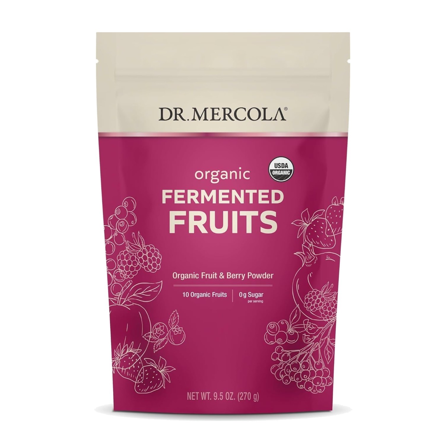 Certified Organic Fermented Fruits – Non-GMO & Gluten-Free