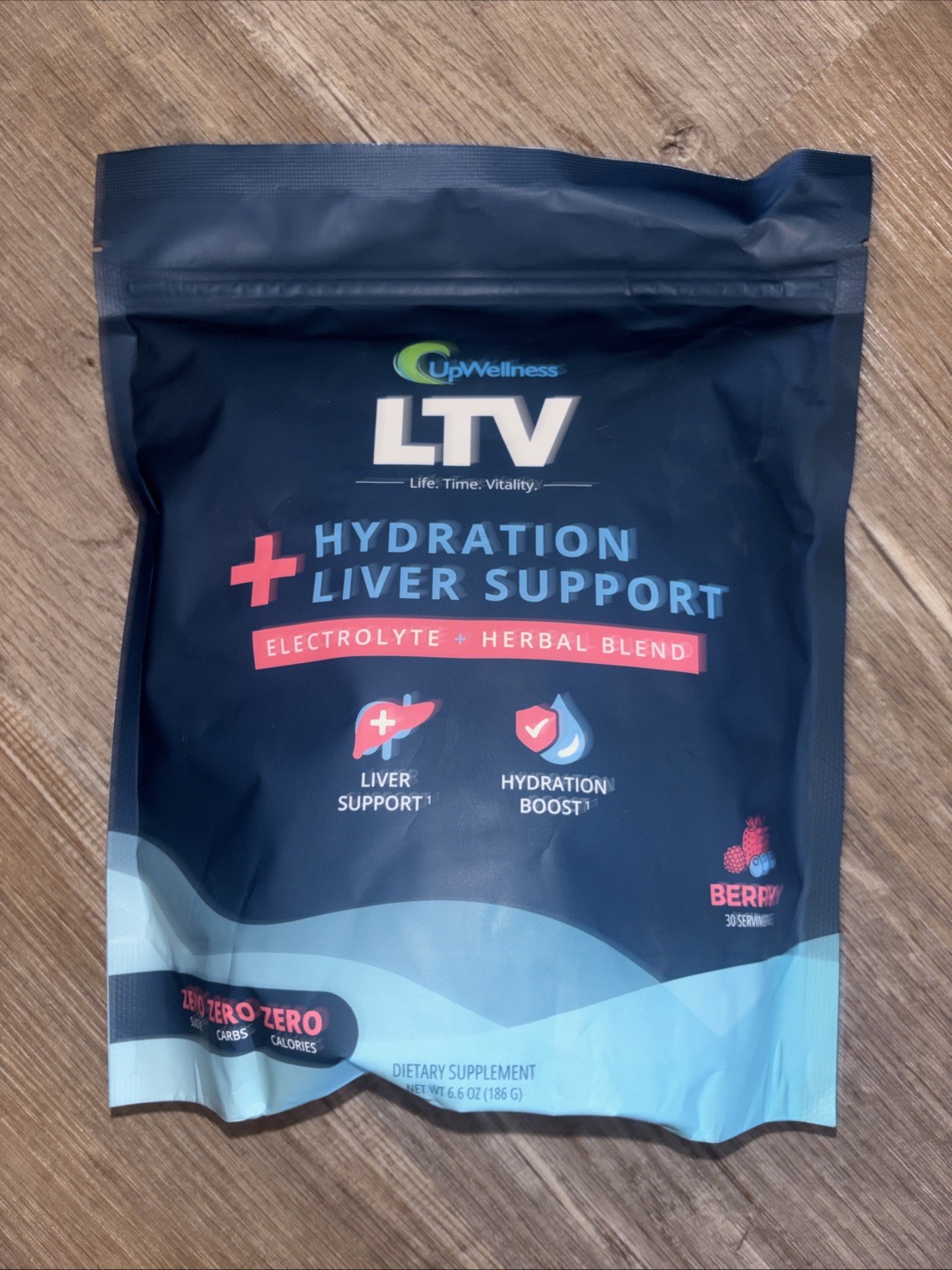 UpWellness LTV Liver Hydration Packets – Electrolytes Powder Packets for Inst…
