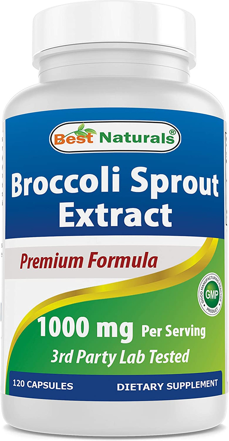 Broccoli Sprouts Extract, 1000 Mg, 120 Count