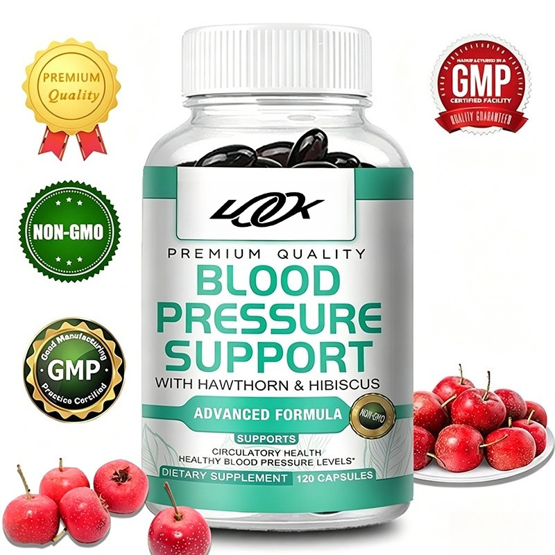 Blood Pressure Support -13 Herbs & Vitamins for Balanced Blood Pressure