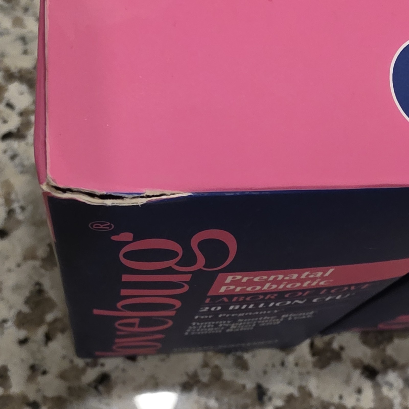 Lovebug Prenatal Probiotic 20 Billion CFU Acid Resistant 30 Ct- 2 Bottles 01/28