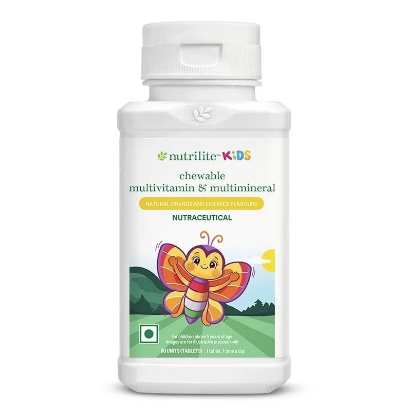 Nutrilite Kids Chewable Multivitamin & Multimineral 60 Tablets Y315