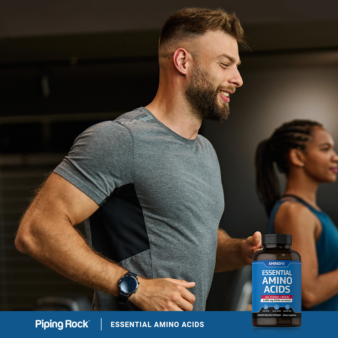 Amino Acid Supplement | 180 Capsules | AminoFit Complex | by Fitness Labs