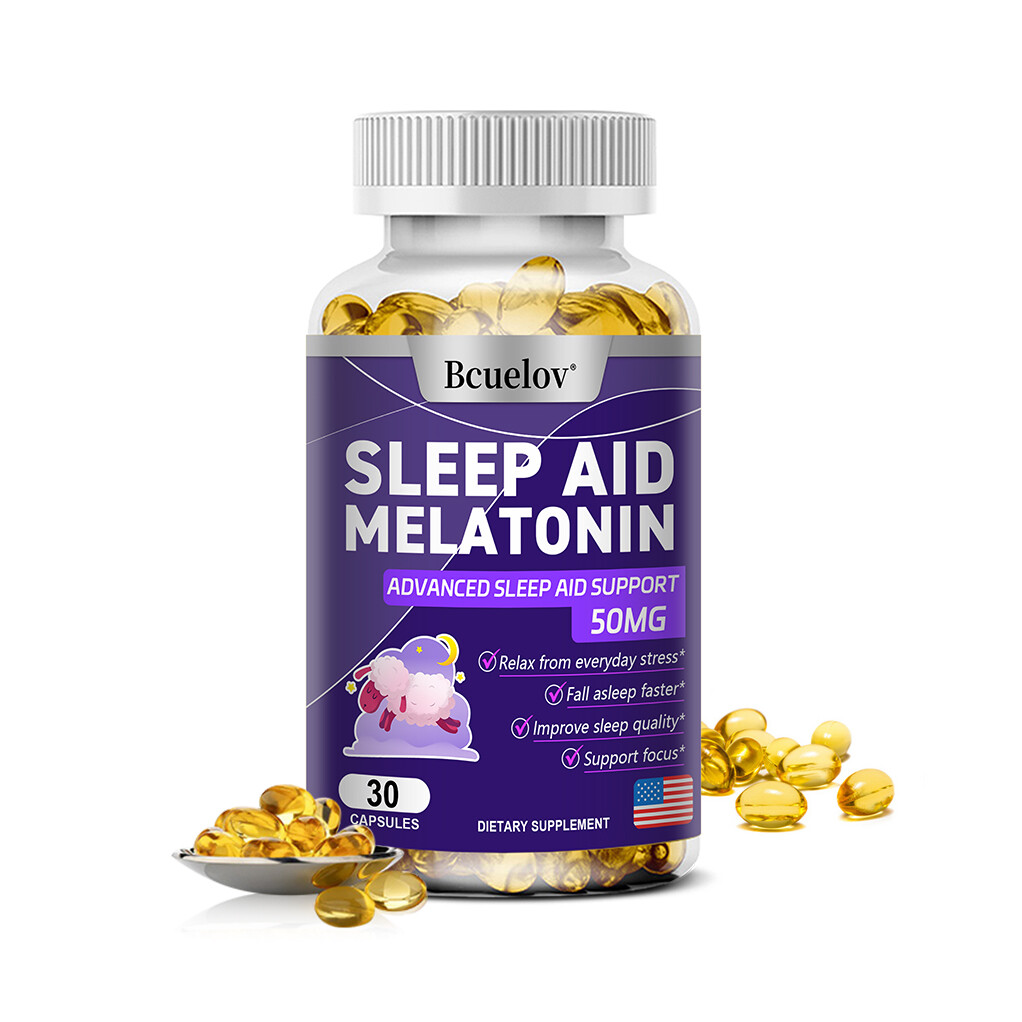 Sleep Aid Capsules – Fall Asleep Faster, Stay Asleep Longer,Relaxation