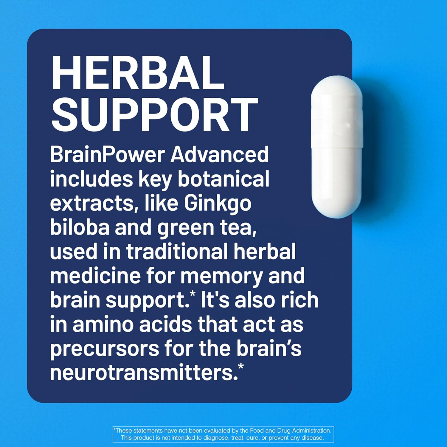 U.S. Doctors’ Clinical BrainPower Memory Support Supplement – Advanced Brain Hea