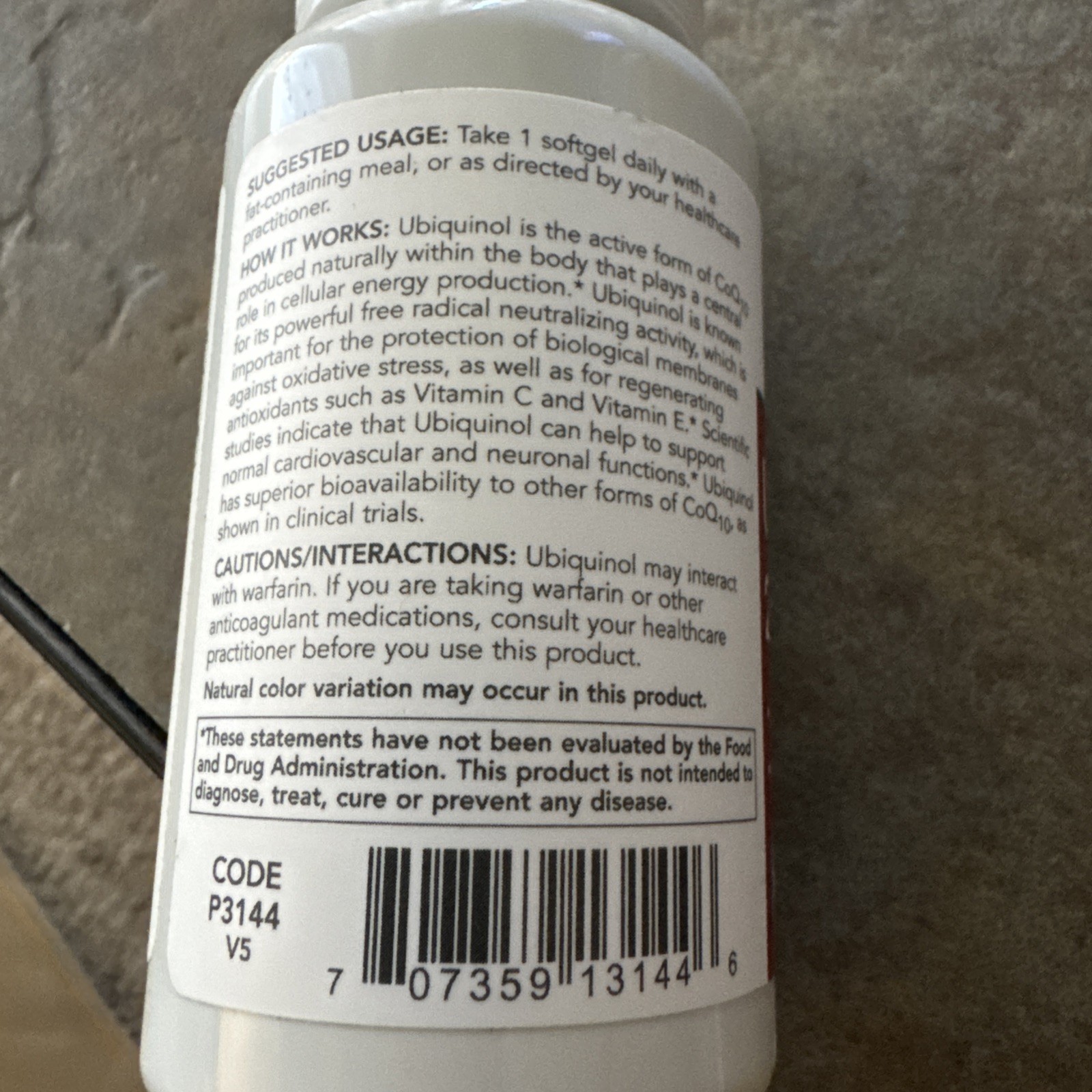 Protocol Ubiquinol 200mg 60 Softgels EXP. 02/2029