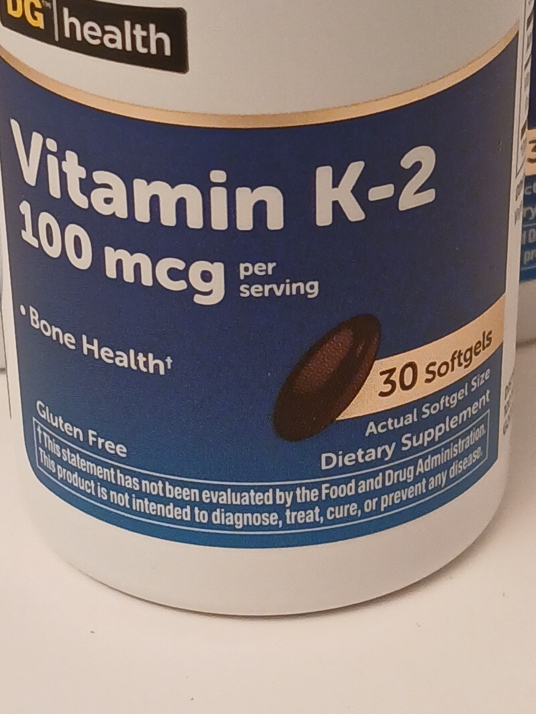 VITAMIN K-2 100 MCG 90 Softgels Total EXP: 07/2028