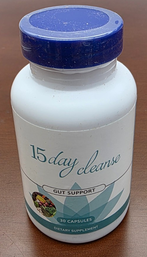 15-Day Cleanse – Gut and Colon Support | Caffeine-Free Advanced Formula – 03/26+