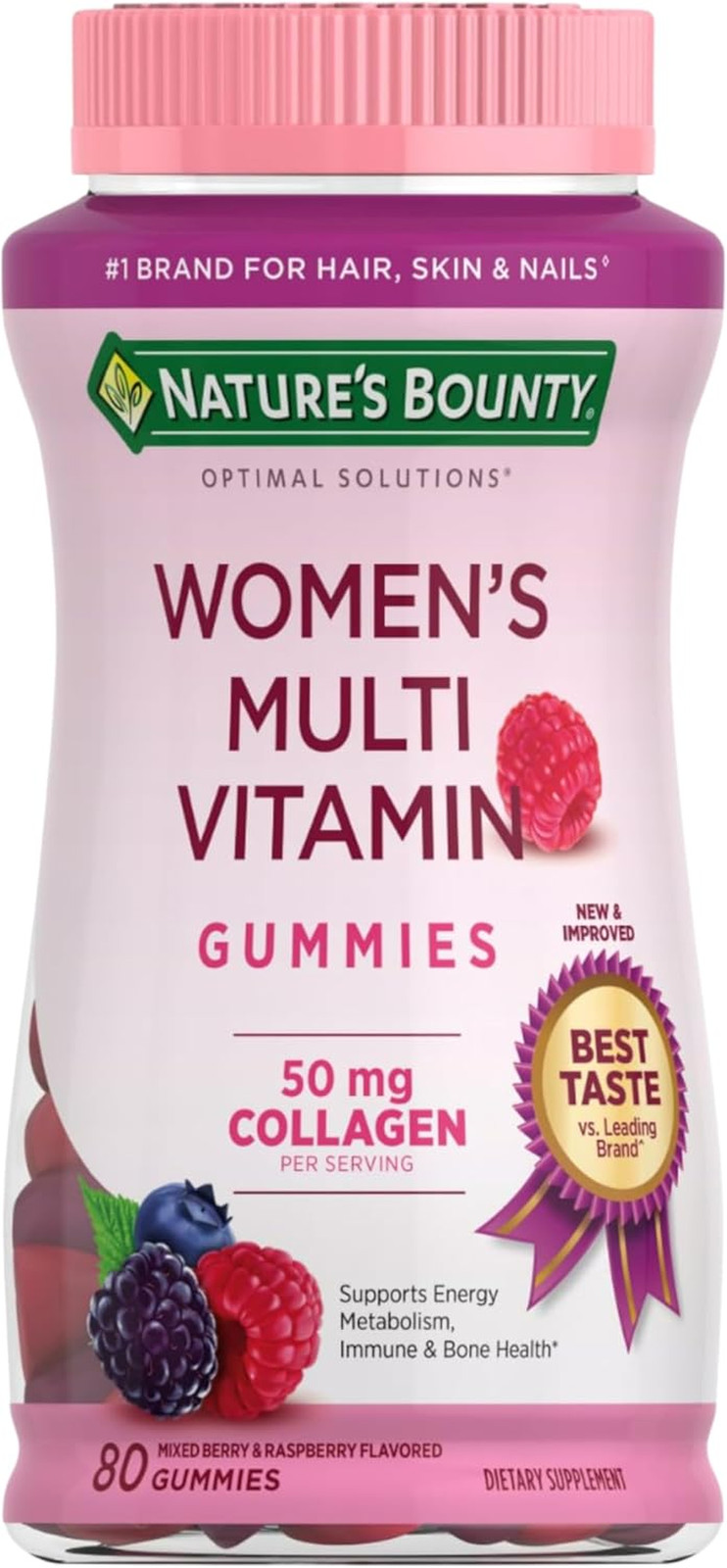 Optimal Solutions Women’S Multivitamin, Immune and Cellular Energy Support, Bone